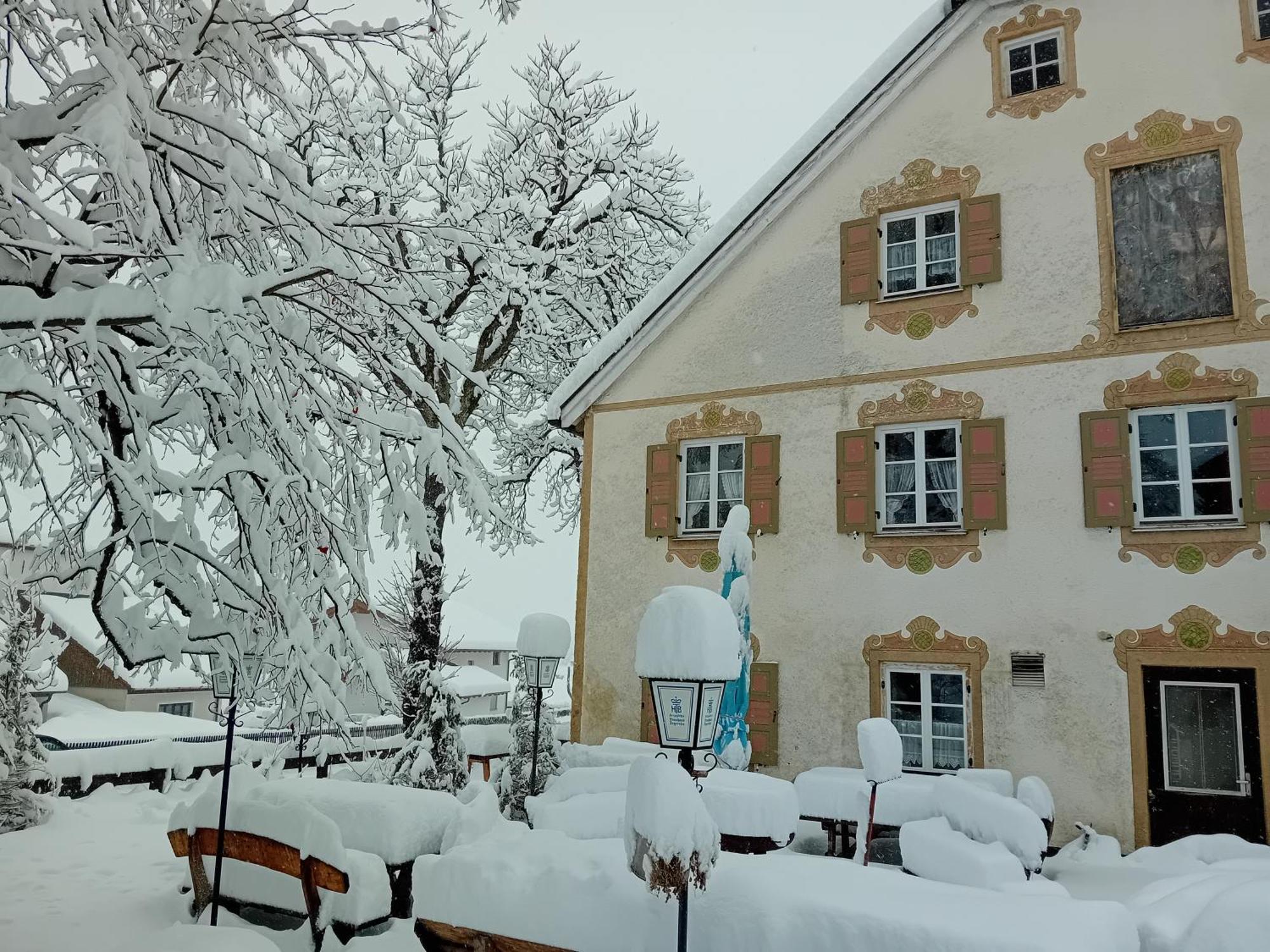 Gasthaus Zur Moosmuehle Huglfing 外观 照片
